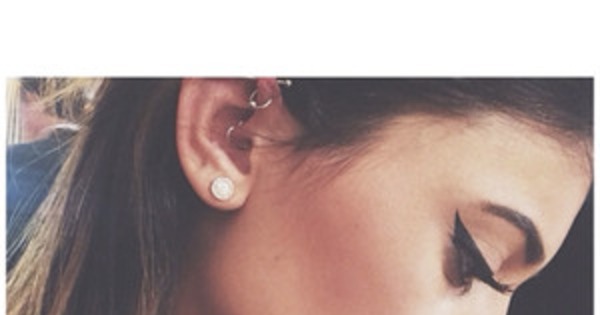 Kylie Jenner Shows Off Latest Ear Piercing While Kendall Jenner